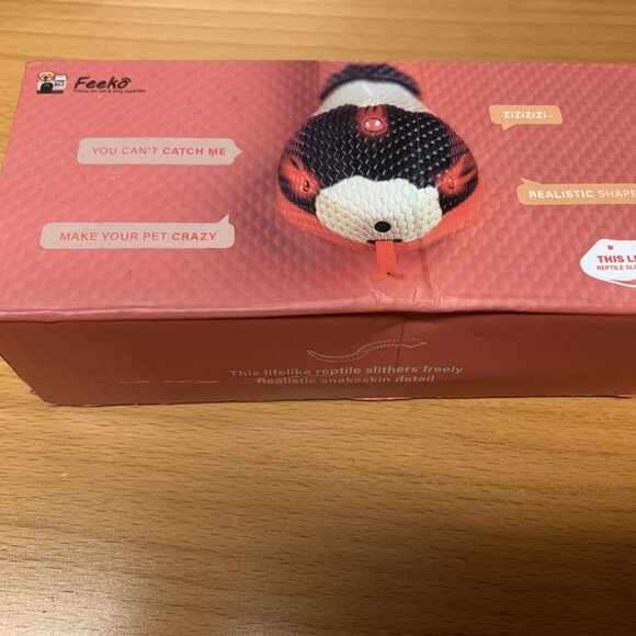 New in Box Cat Snake Toy Electric, Interactive Snake Cat Toy, Smart Sensing - Picture 2 of 3